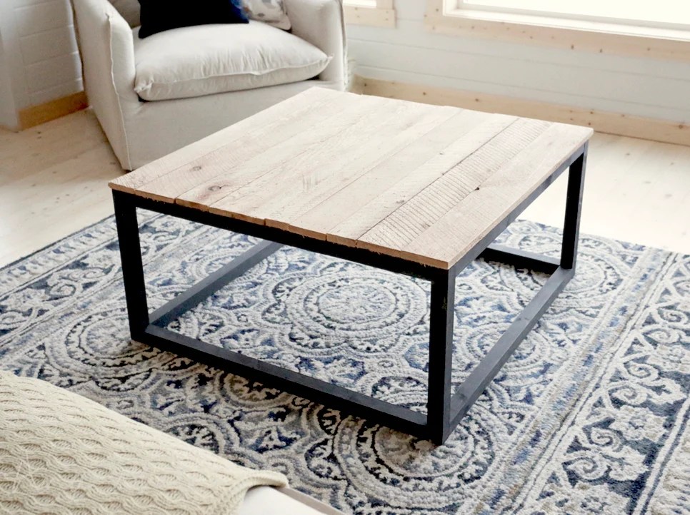Square Box Frame Coffee Table Ana White